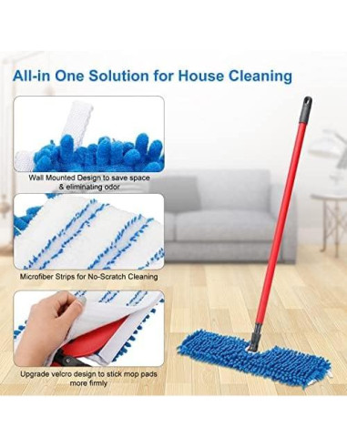 Paquete de 2 Recambios de Mopa de Microfibra kCarpoly