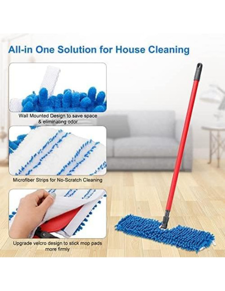 Paquete de 2 Recambios de Mopa de Microfibra kCarpoly