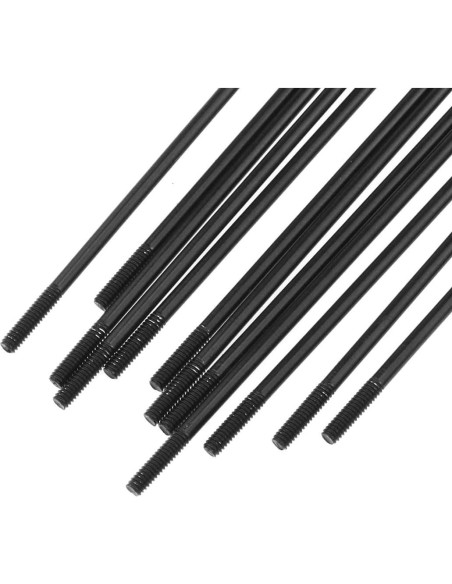 Radio de Bicicleta AYLIFU 14G Acero Inoxidable 260mm 12 Pcs