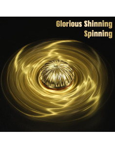 Spinner Fidget Dorado LNCOJOLM Juguete Alivio Estrés 2