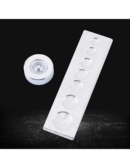 Juego de Herramientas para Broches de Cuero GLOGLOW 11 Piezas