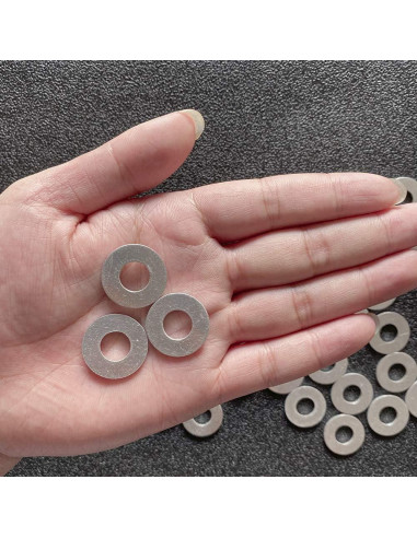 100 Etiquetas de Metal Pinhoollgo para Estampado DIY 22 mm