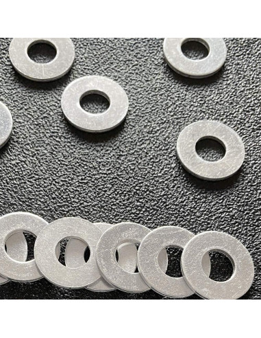 100 Etiquetas de Metal Pinhoollgo para Estampado DIY 22 mm