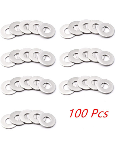 100 Etiquetas de Metal Pinhoollgo para Estampado DIY 22 mm
