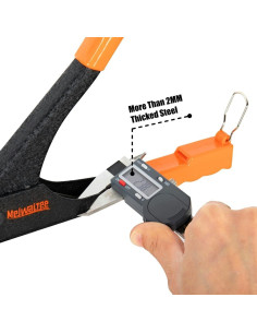 Pistola de Remaches Meiwaltee con 200 Piezas y 4 Boquillas 2