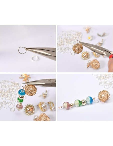 1000 Anillas de Salto Abiertas Plata 925 MICROAMOY 4x0.7mm