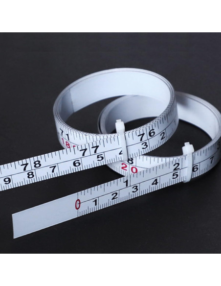 Cinta Métrica Autoadhesiva Helonge 1m y 2m para Trabajo