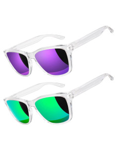 Gafas de sol polarizadas LINVO HD UV400 para hombres y mujeres