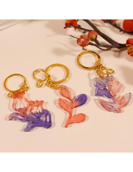 Paquete de 3 Moldes de Silicona ESEENS para Resina y Velas