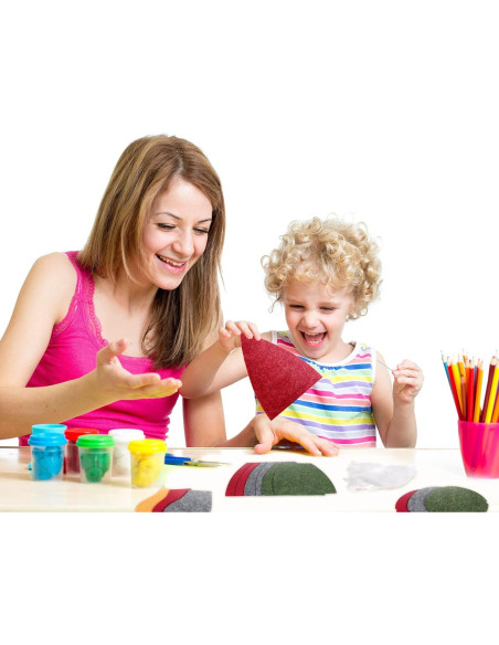 Kit de Gnomos DIY Threan 3 Set Adornos de Fieltro Navidad