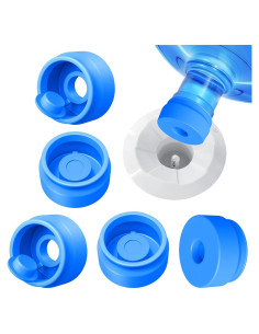 Tapa de Jarra de Agua Gofriipai 55mm Reutilizable Silicona - 3 Piezas