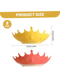 Gorro de Ducha para Bebé 2Pcs Ajustable Antideslizante 2