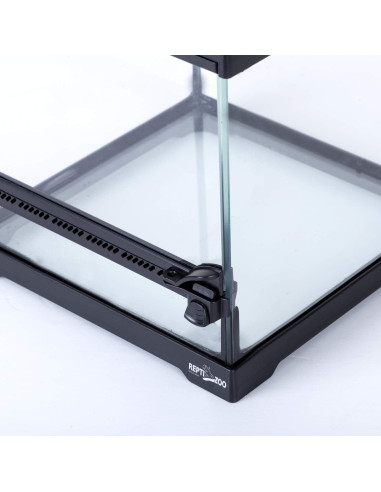 Terrario de Vidrio REPTIZOO 20x20x20cm para Reptiles