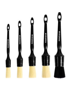 Juego de 5 Cepillos Suaves Homaisson para Detallado de Autos