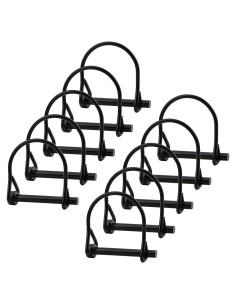 10 Pasadores de Bloqueo de Alambre INCREWAY 6mm para Remolque