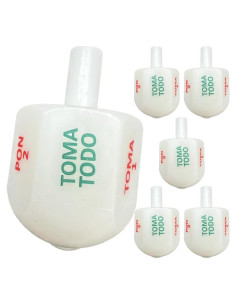 Juego de 25 Toma Todos Pirinola Mexicana 6.35 cm - Fiesta Temática