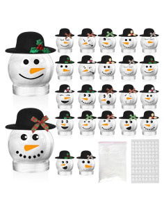 Kit de Globos de Nieve de Navidad Tkifoda - 24 Piezas DIY