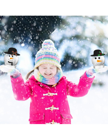 Kit de Globos de Nieve de Navidad Tkifoda - 24 Piezas DIY