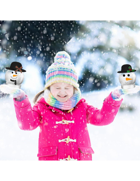 Kit de Globos de Nieve de Navidad Tkifoda - 24 Piezas DIY