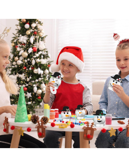 Kit de Globos de Nieve de Navidad Tkifoda - 24 Piezas DIY