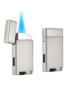 Encendedor de Butano Recargable Copmotds Doble Jet Ajustable - 2 Pzs