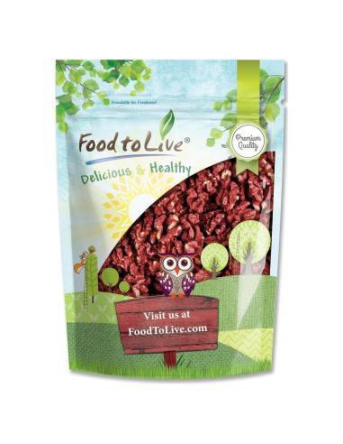 Nueces Rojas Crudas Food to Live 227g Sin Cáscara Kosher