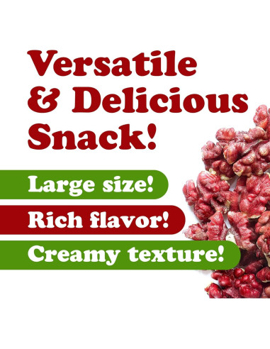 Nueces Rojas Crudas Food to Live 227g Sin Cáscara Kosher