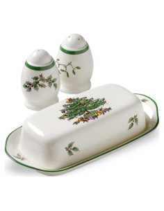 Juego de Anfitrión 3 Piezas Spode Christmas Tree Cerámica