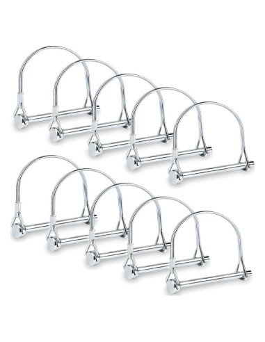 10 Pasadores de Seguridad Comonc 6.3mm x 70mm para Remolque