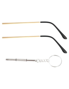 Brazos de Reemplazo para Gafas Metal DEFKIYT 135mm Dorado