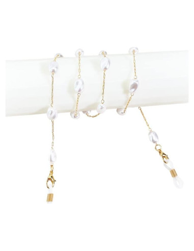 Cadena de Gafas de Perlas para Mujeres DK073 65 cm