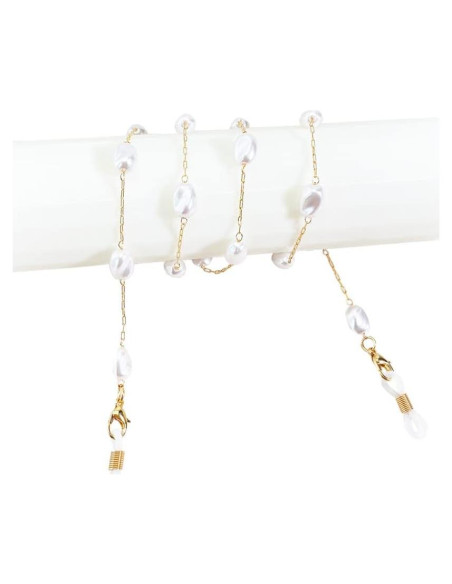 Cadena de Gafas de Perlas para Mujeres DK073 65 cm