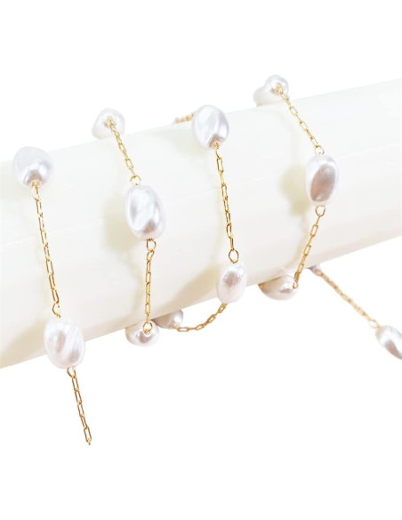 Cadena de Gafas de Perlas para Mujeres DK073 65 cm