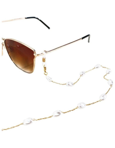 Cadena de Gafas de Perlas para Mujeres DK073 65 cm