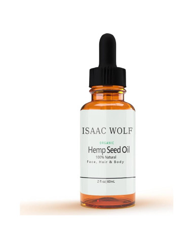 Aceite de Semilla de Cáñamo Orgánico Isaac Wolf 59ml Puro