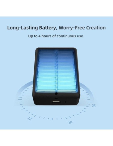 Monitor Selfie Inalámbrico Shimbol CP5 Mini 2 - Pantalla HD 2.4"