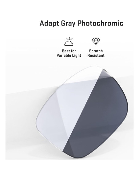 Lentes de Reemplazo Revant para Oakley Crankcase OO9165 Gris