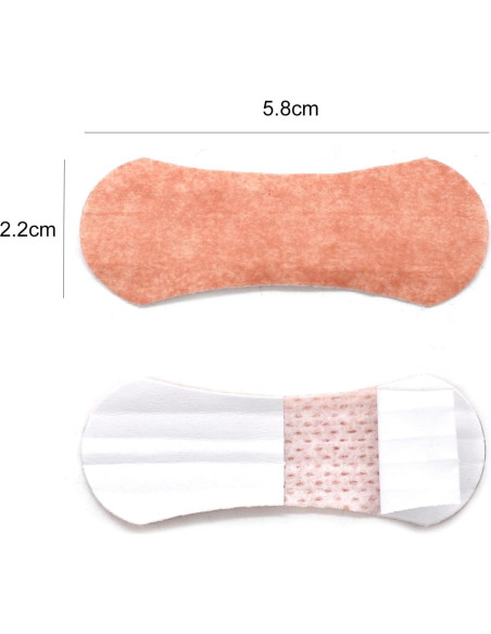 100 Tiras Nasales Antisnoring MIBICIRI 58x22mm para Respiración