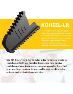 Dispositivo de Alivio de Mandíbula KOHEEL LR para TMJ y Bruxismo 2
