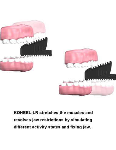 Dispositivo de Alivio de Mandíbula KOHEEL LR para TMJ y Bruxismo