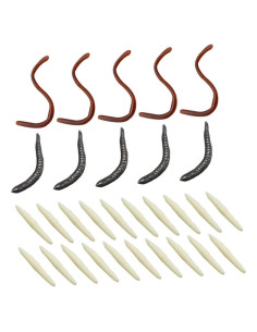 VICASKY 30pcs Props de Broma Realistas para Halloween PVC