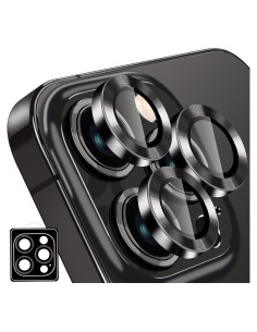 Protector de Lente de Cámara Hsefo para iPhone 16 Pro/Max 9H