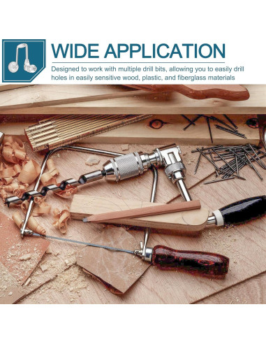 Broca de Carpintero LikeLion 12" (30.48 cm) con Manivela