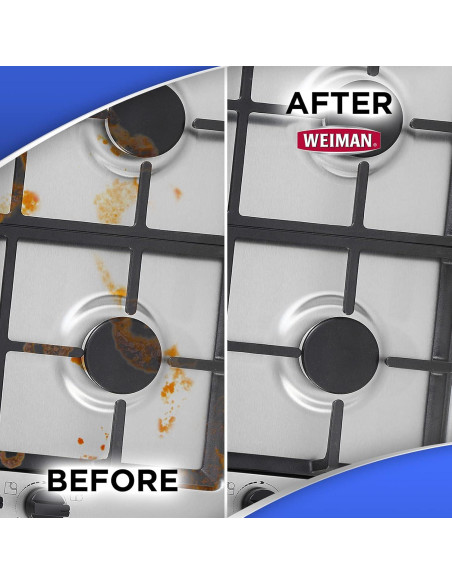Limpiador y Desengrasante Weiman para Estufa de Gas 349g