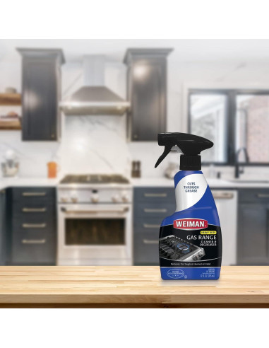 Limpiador y Desengrasante Weiman para Estufa de Gas 349g