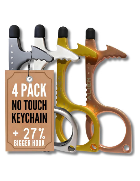 Abridor de Puertas Sin Contacto Alien System - 4 Paquetes