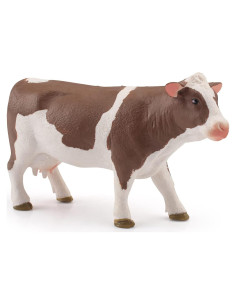 Figura de Vaca Simmental Grande - Juguete Educativo para Niños
