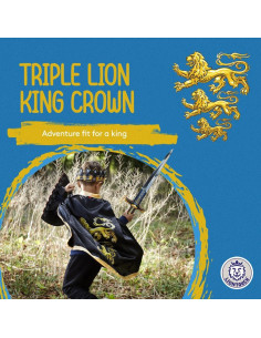Corona Triple León Liontouch para Niños 3-8 Años - Juguete de Rol 2