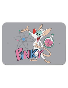 Señal de Negocio Pinky y el Cerebro 30.5cm x 20.3cm Plástico