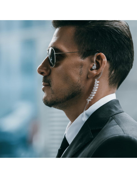 Auricular de tubo acústico Sheepdog R7 con micrófono, 72.6g